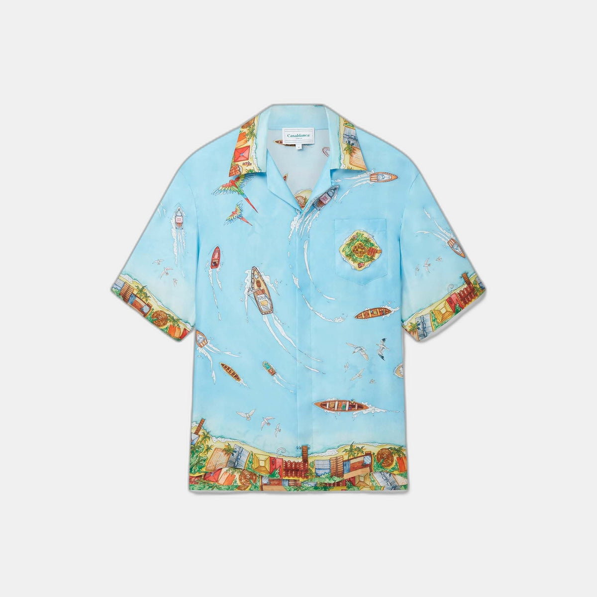 Maison Sur Piloti Silk Shirt