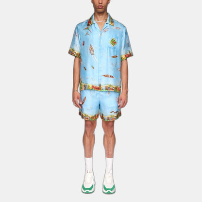 Maison Sur Piloti Silk Shirt