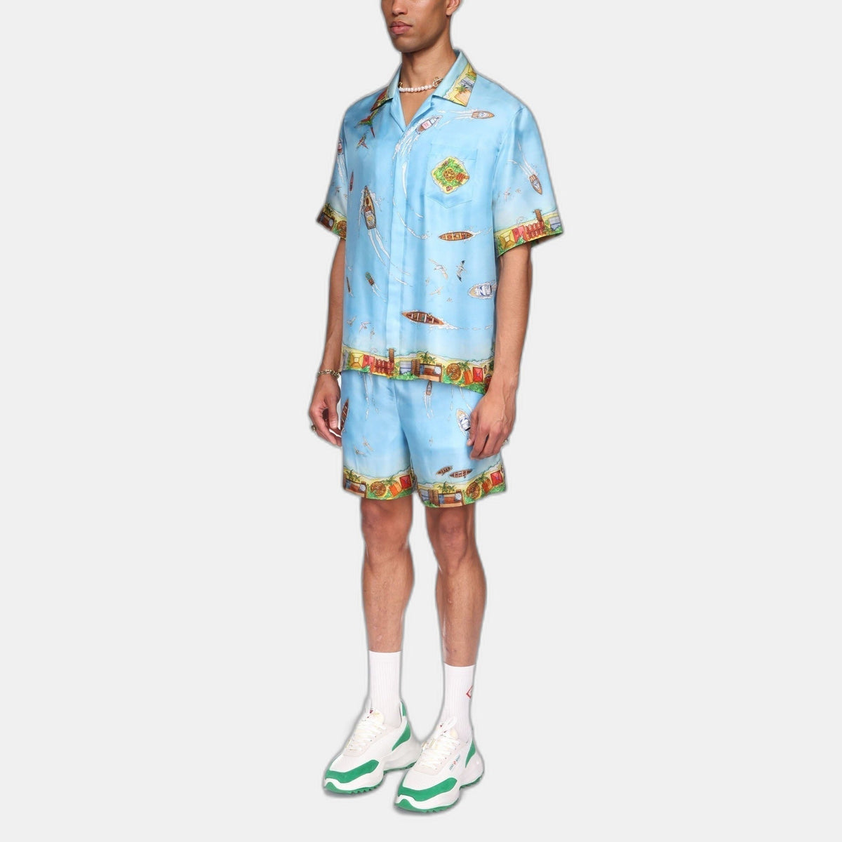 Maison Sur Piloti Silk Shirt