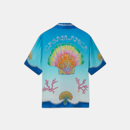 Coquillage Coloré Silk Shirt