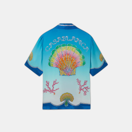 Coquillage Coloré Silk Shirt