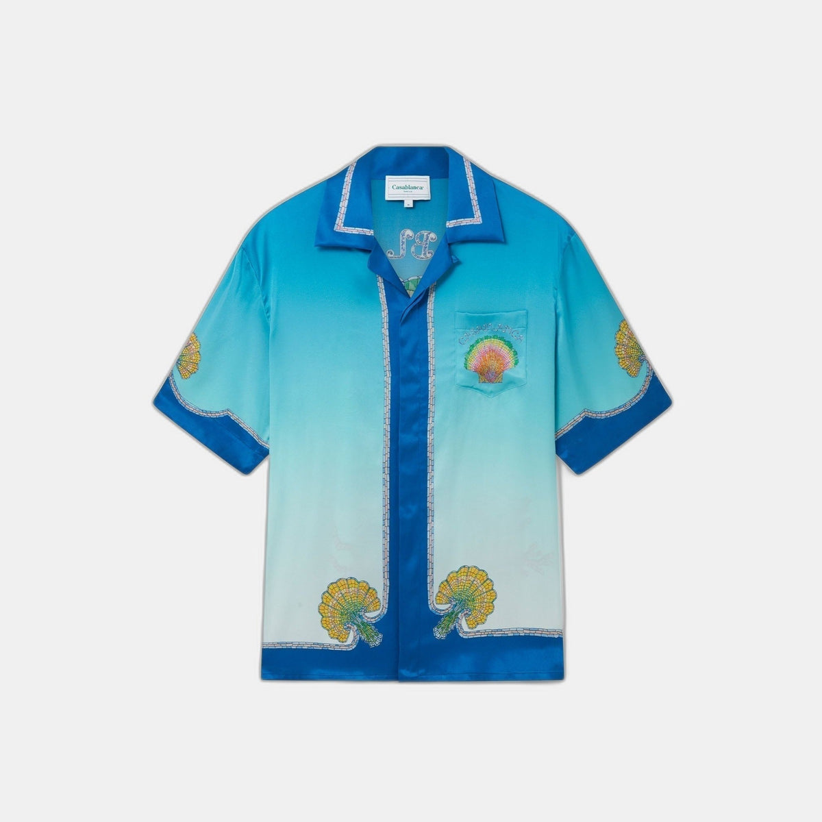 Coquillage Coloré Silk Shirt