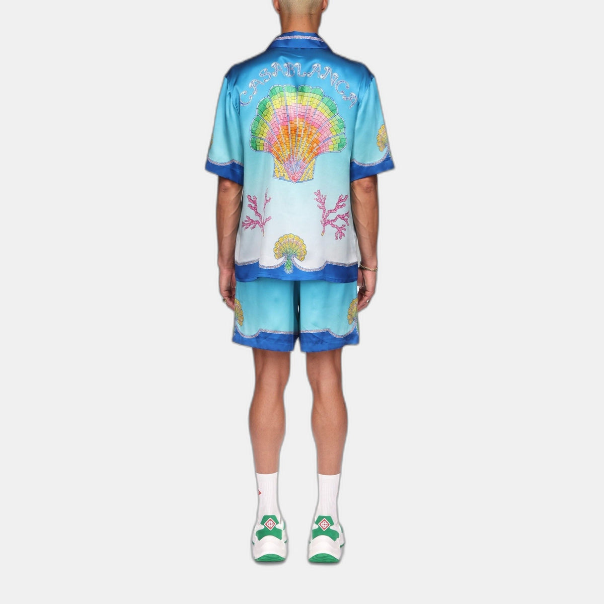 Coquillage Coloré Silk Shirt