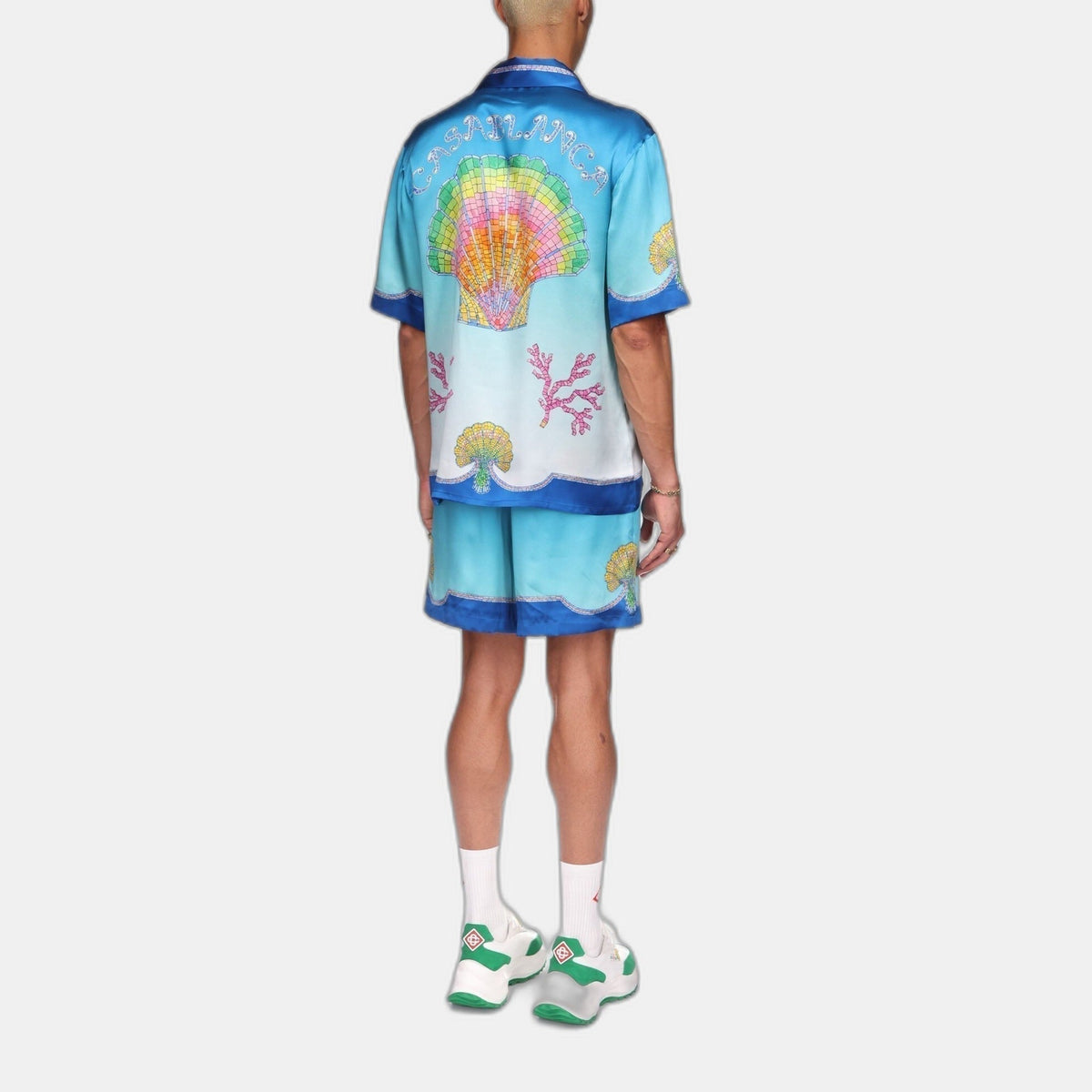 Coquillage Coloré Silk Shirt