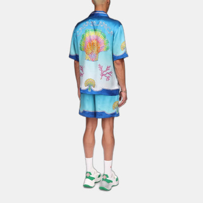 Coquillage Coloré Silk Shirt
