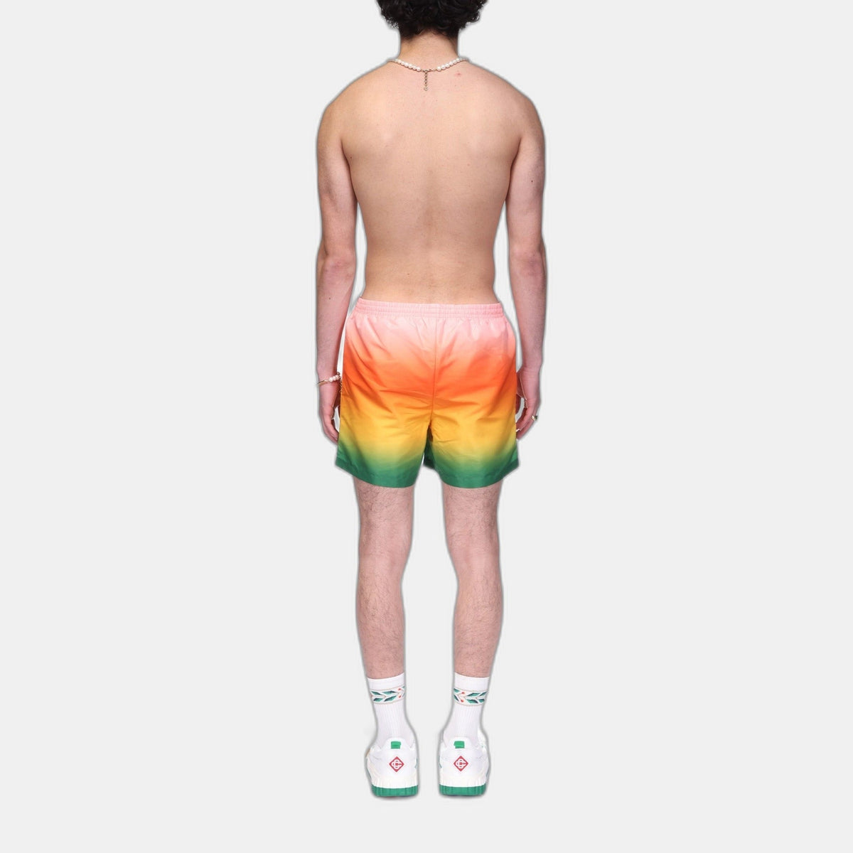 Gradient Swim Trunks - casablanca