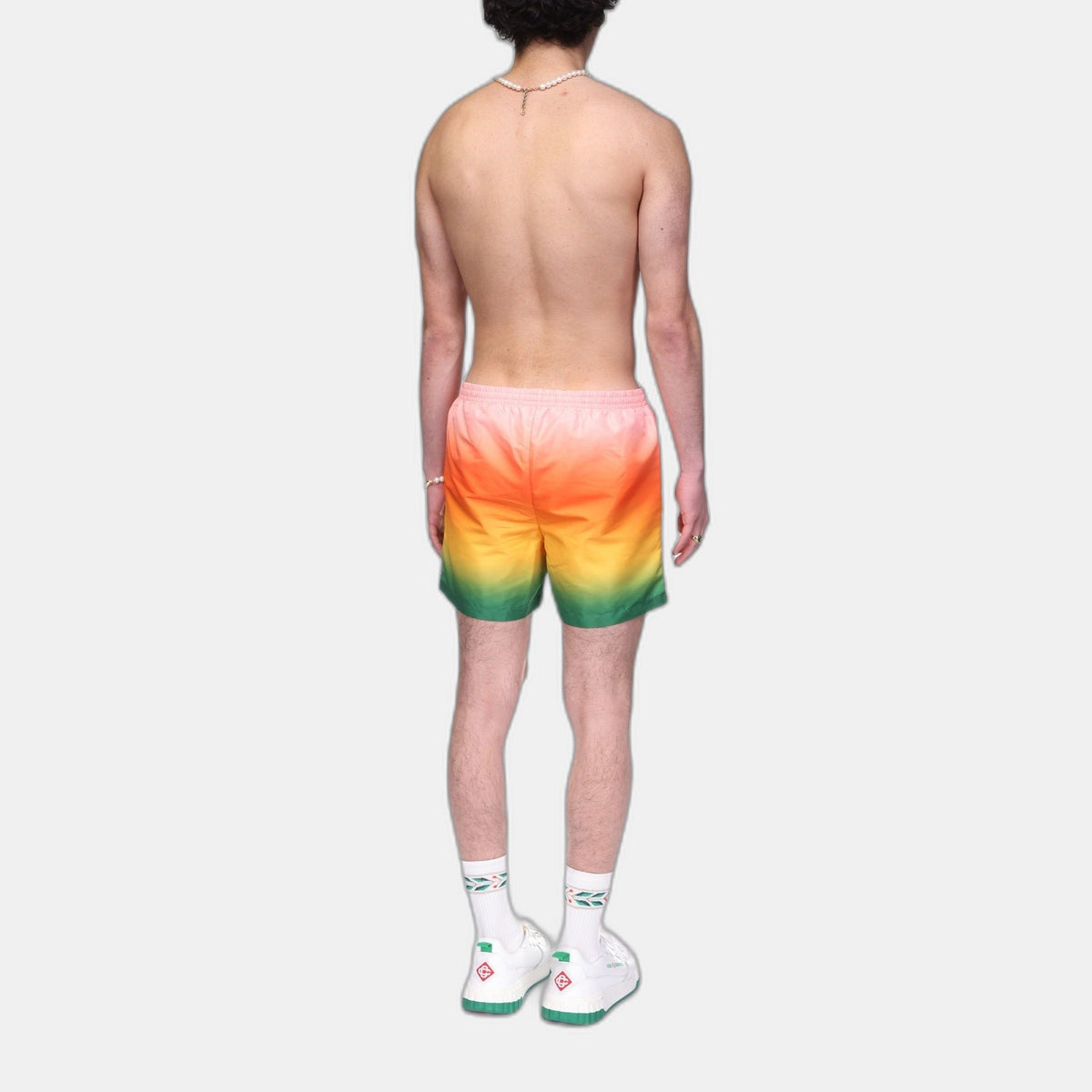 Gradient Swim Trunks - casablanca