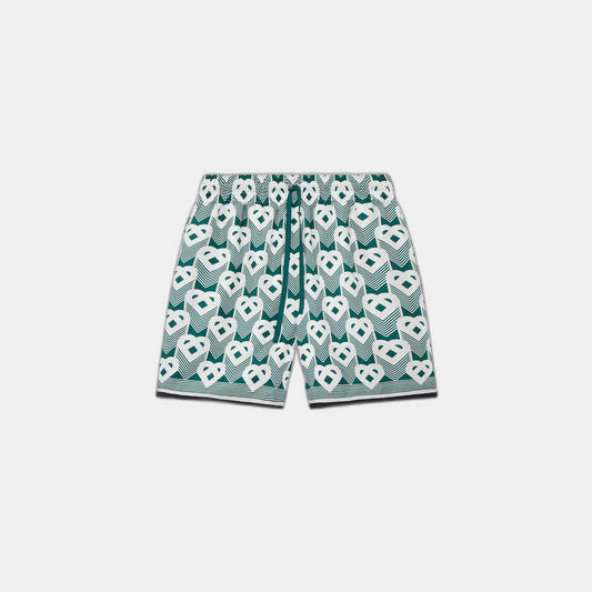 Heart Monogram Swim Trunks