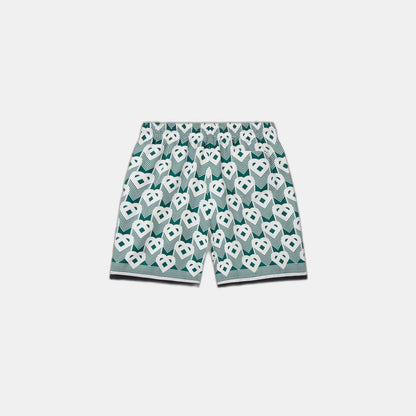 Heart Monogram Swim Trunks