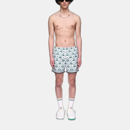 Heart Monogram Swim Trunks
