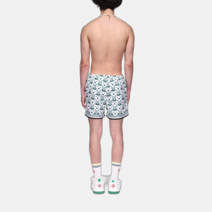 Heart Monogram Swim Trunks