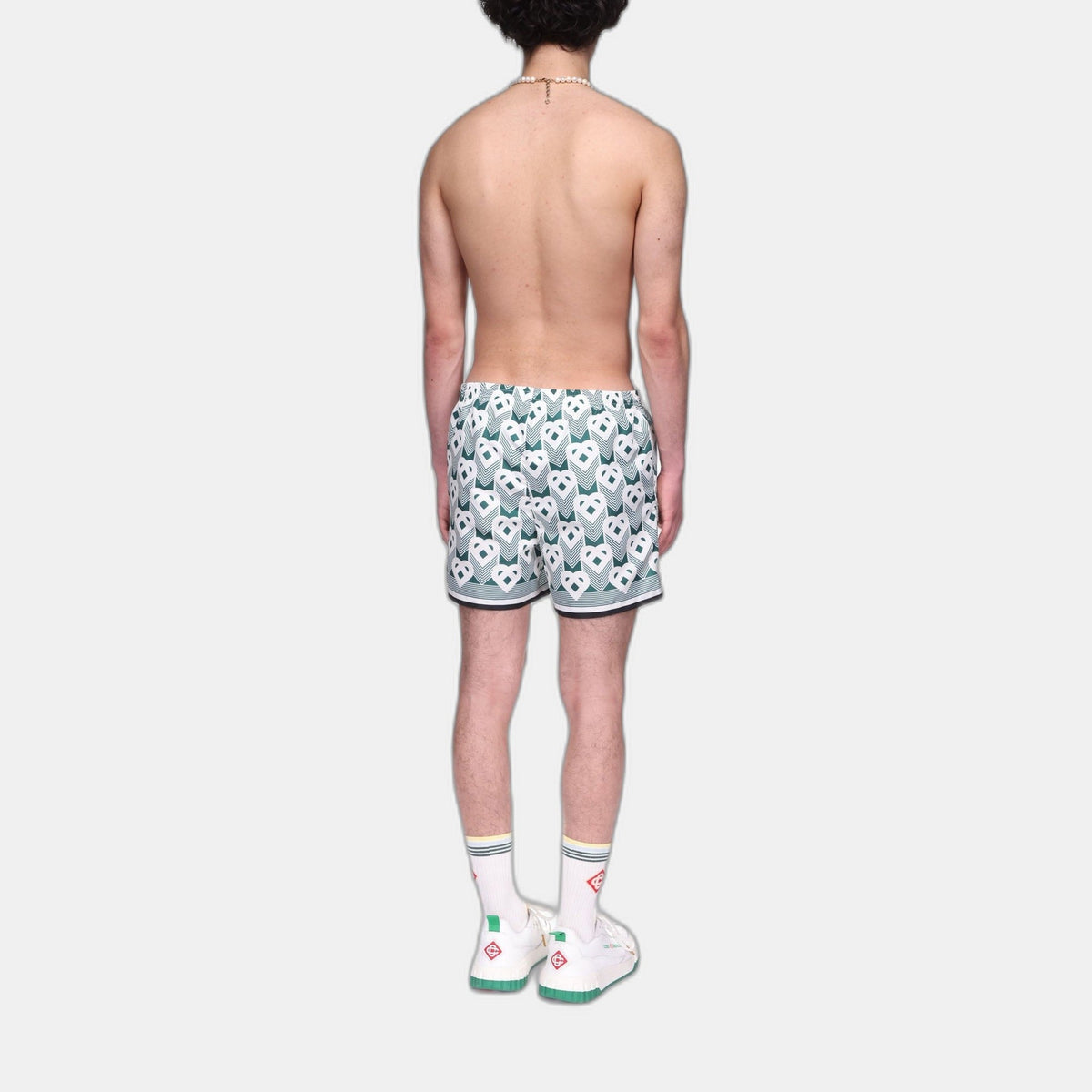 Heart Monogram Swim Trunks