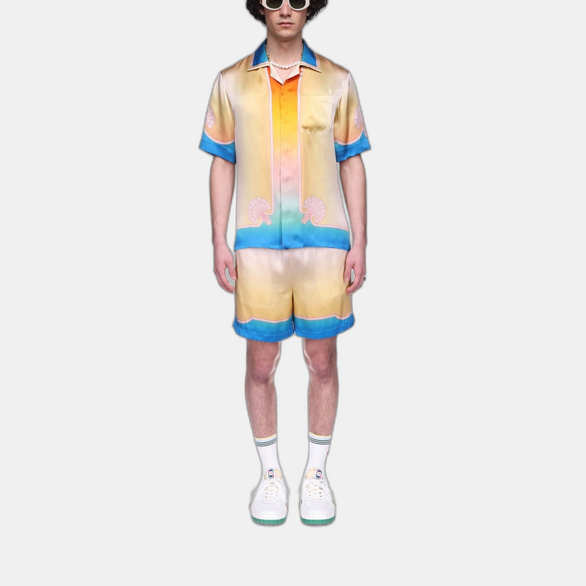 L'Arc Coloré Silk Shirt
