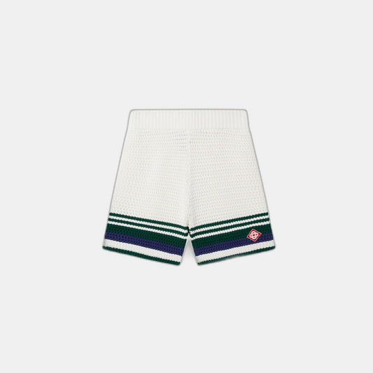 Crochet Tennis Shorts - casablanca