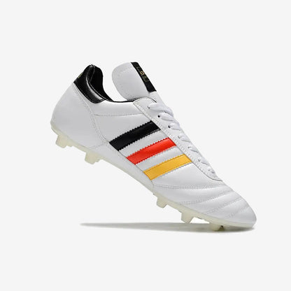 Adidas Copa Mundial FG Allemagne - Blanc/Noir/Rouge/Jaune ÉDITION LIMITÉE