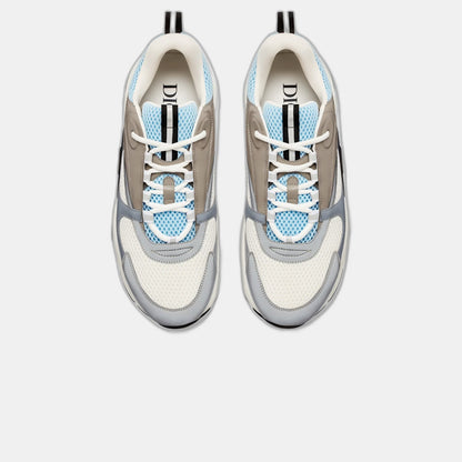 Dior B22 Sky Blue And Grey Trainer