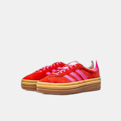 adidas Gazelle Bold Collegiate Red Lucid Pink (Women's)
