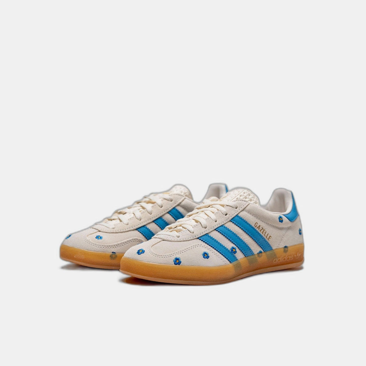 adidas Gazelle Indoor Light Blue Floral (Women's)