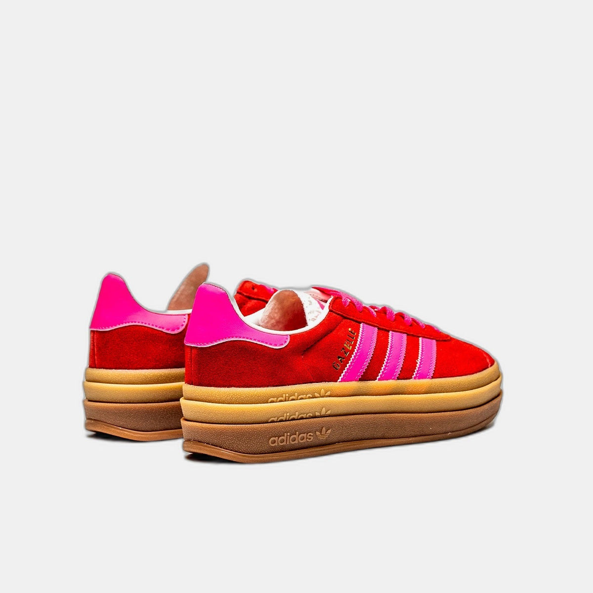 adidas Gazelle Bold Collegiate Red Lucid Pink (Women's)