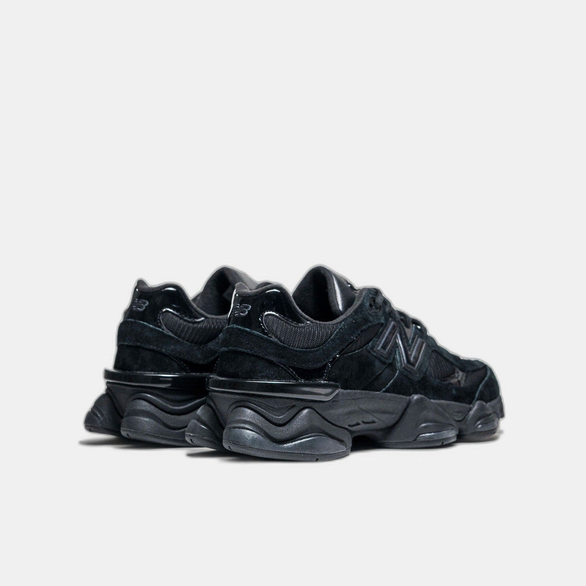 New Balance 9060 Triple Black Patent