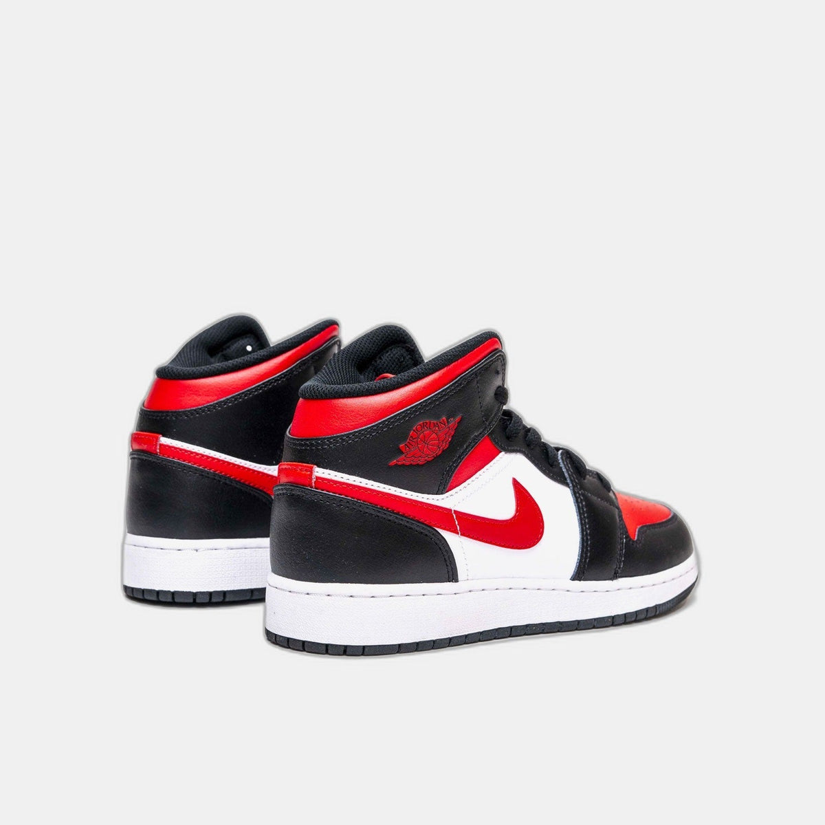 Air Jordan 1 Mid Gym Red Black White