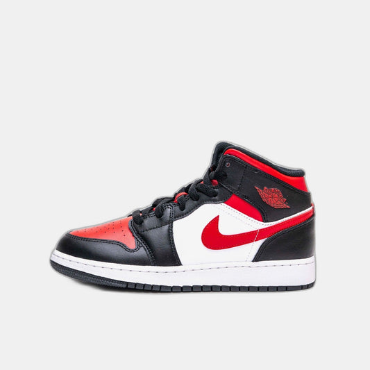 Air Jordan 1 Mid Gym Red Black White