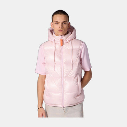 Doudoune sans manches Gertrude Gaston Pink
