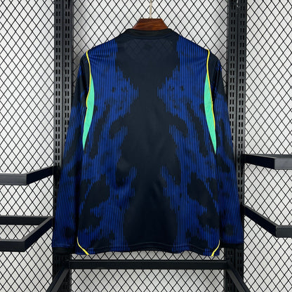 Maillot Brésil extérieur manches longues coupe du monde 2026
