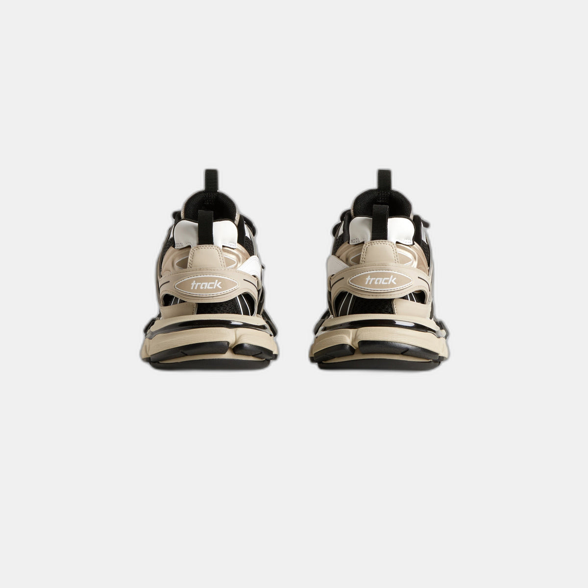 Balenciaga Track Cream Black