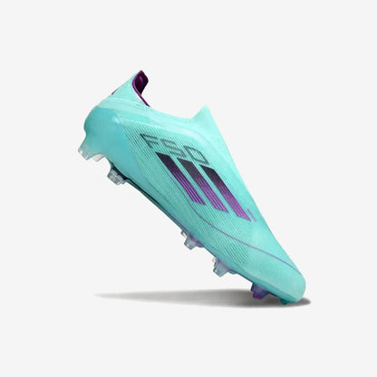 Adidas F50 Elite Laceless FG - Bleu/Violet