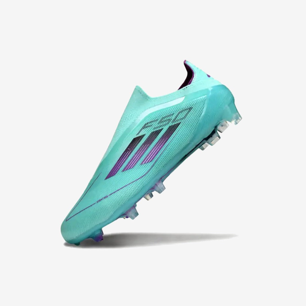 Adidas F50 Elite Laceless FG - Bleu/Violet