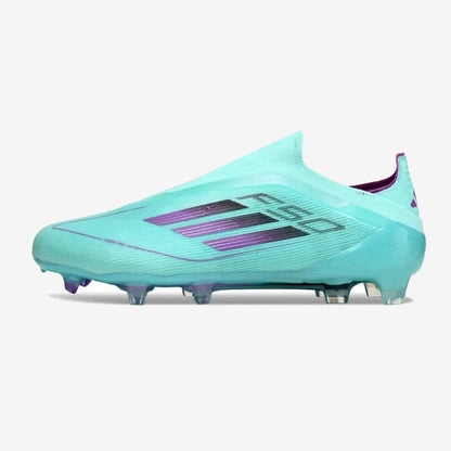 Adidas F50 Elite Laceless FG - Bleu/Violet