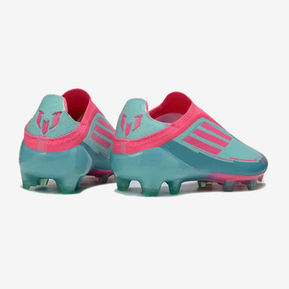 Adidas F50 Elite Laceless La Vida Tropical FG - Bleu/Bleu Turquoise/Rose