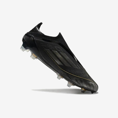 Adidas F50 Elite Laceless FG Dark Spark - Noir/Argenté/Doré