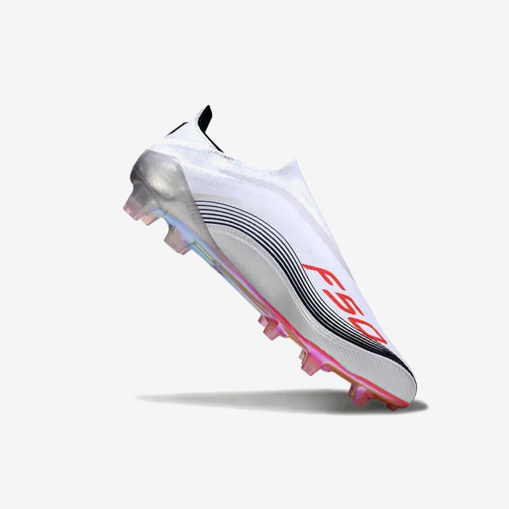 Adidas F50 Elite Laceless FG - Messi Prestig10 - Blanc/Noir/Rouge