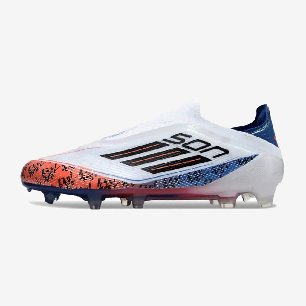 Adidas F50 Elite Laceless FG x Heung Min Son - Blanc/Bleu/Rouge