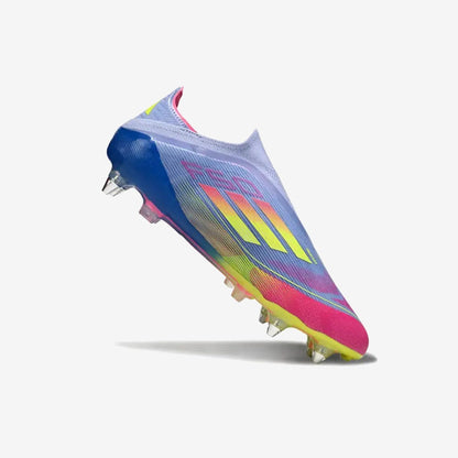 Adidas F50 Elite Laceless SG Celestial Victory - Blue Fusion/Vert/Rose