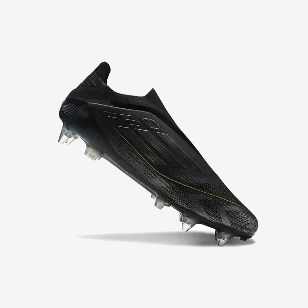 Adidas F50 Elite Laceless SG Dark Spark - Noir/Argenté/Doré
