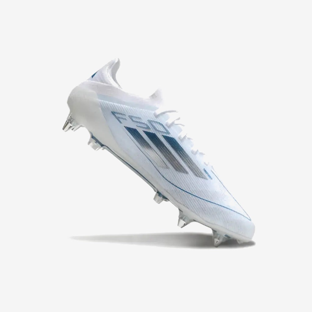 Adidas F50 Elite SG Polar Victory - Blanc/Argenté/Bleu