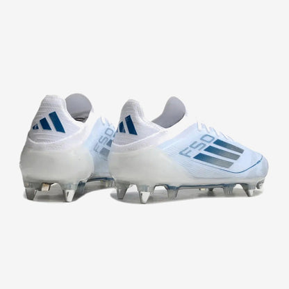 Adidas F50 Elite SG Polar Victory - Blanc/Argenté/Bleu