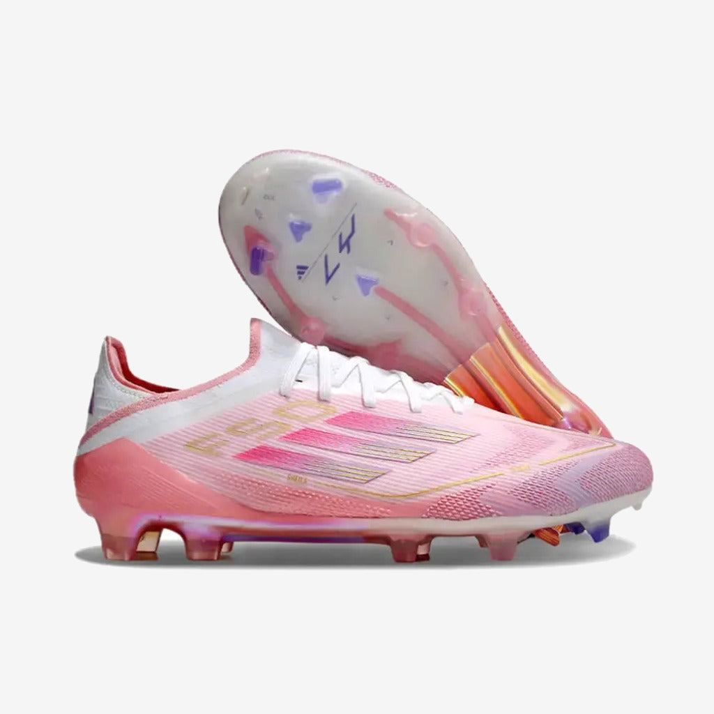 Adidas F50 Elite Lacets FG Lamine Yamal 304 - Rose clair/Purple Glow/Lite Pink ÉDITION LIMITÉE