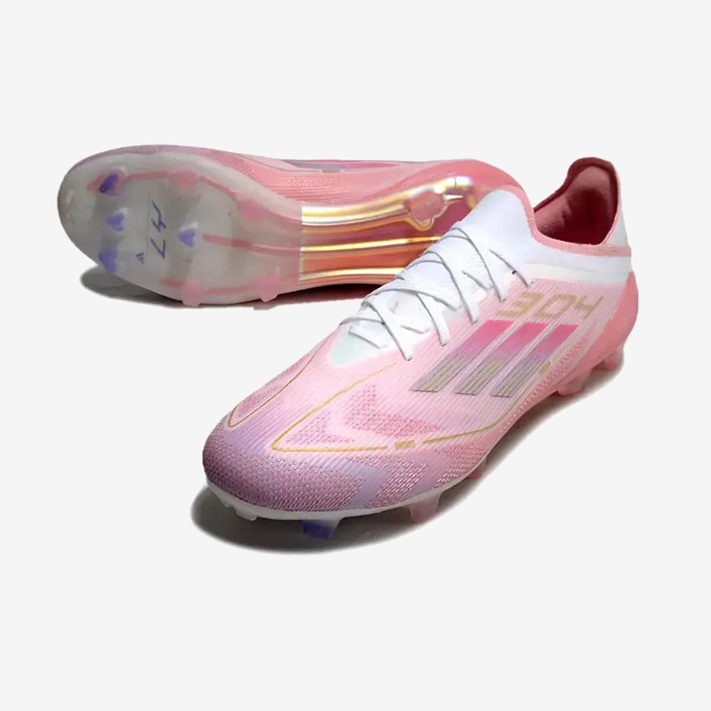 Adidas F50 Elite Lacets FG Lamine Yamal 304 - Rose clair/Purple Glow/Lite Pink ÉDITION LIMITÉE