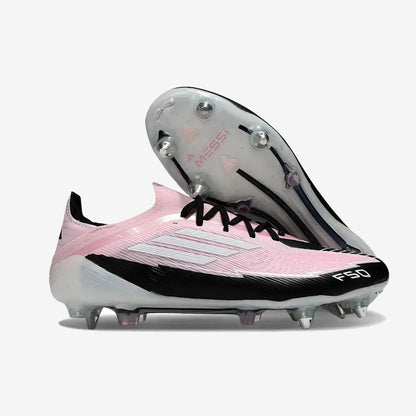 Adidas F50 Elite Lacets SG - Rose/Blanc/Noir