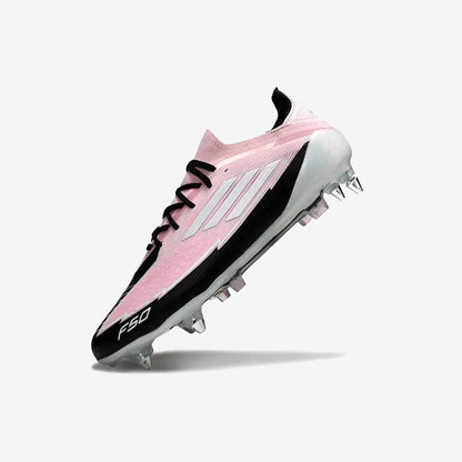 Adidas F50 Elite Lacets SG - Rose/Blanc/Noir