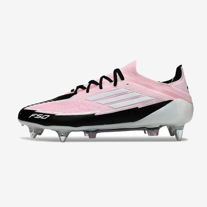 Adidas F50 Elite Lacets SG - Rose/Blanc/Noir