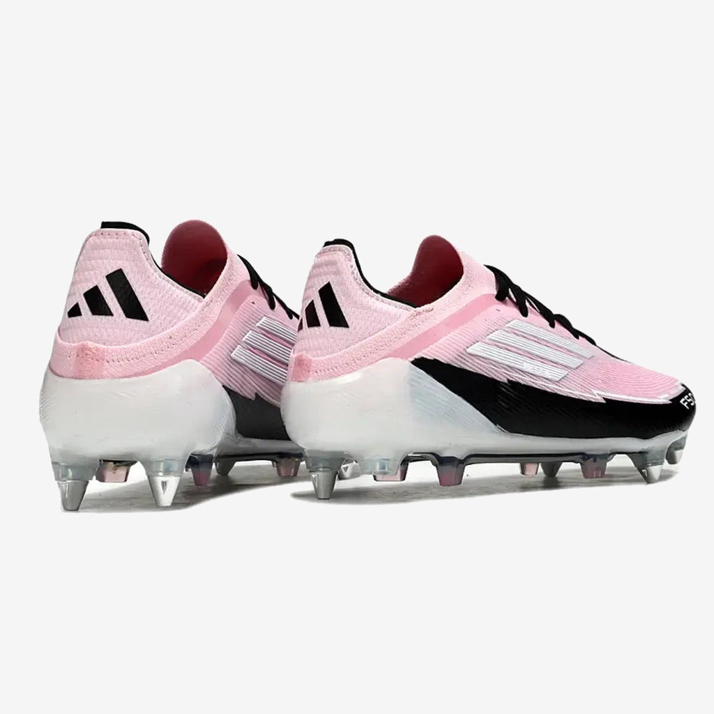Adidas F50 Elite Lacets SG - Rose/Blanc/Noir