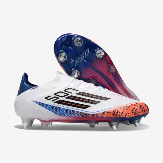 Adidas F50 Elite Lacets SG Son Heung-Min TAEGEUK7 - Blanc/Noir/Rouge ÉDITION LIMITÉE