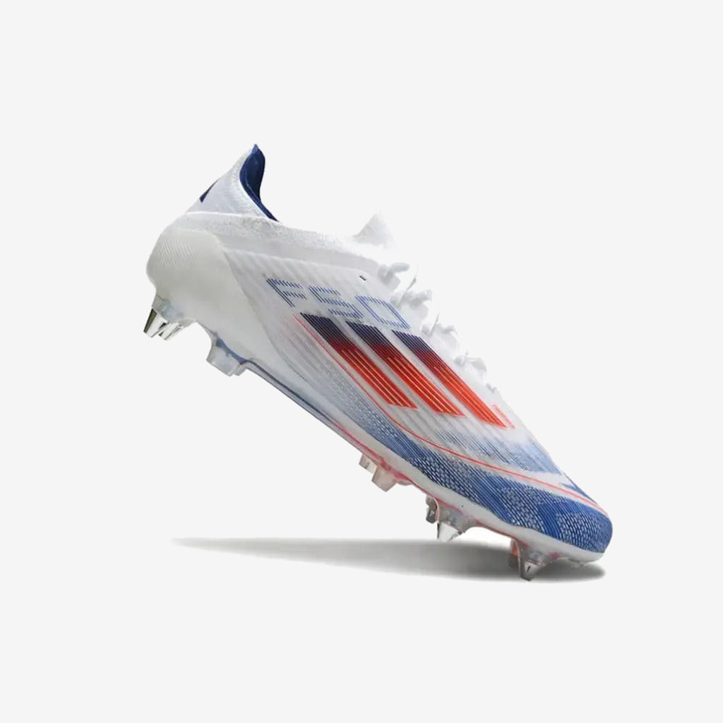 Adidas F50 Elite SG Advancement - Blanc/Rouge/Bleu