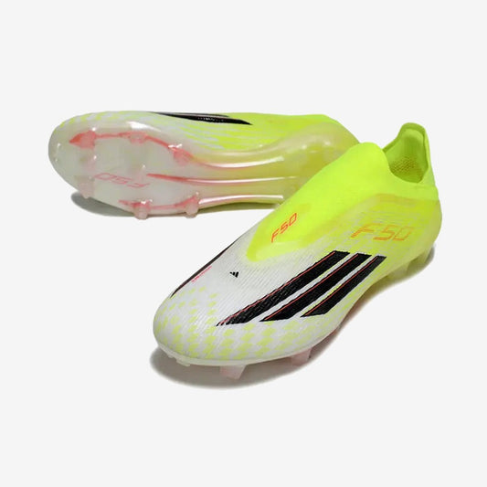 Adidas F50 Laceless Elite FG Born For Goals - Jaune/Noir/Rouge