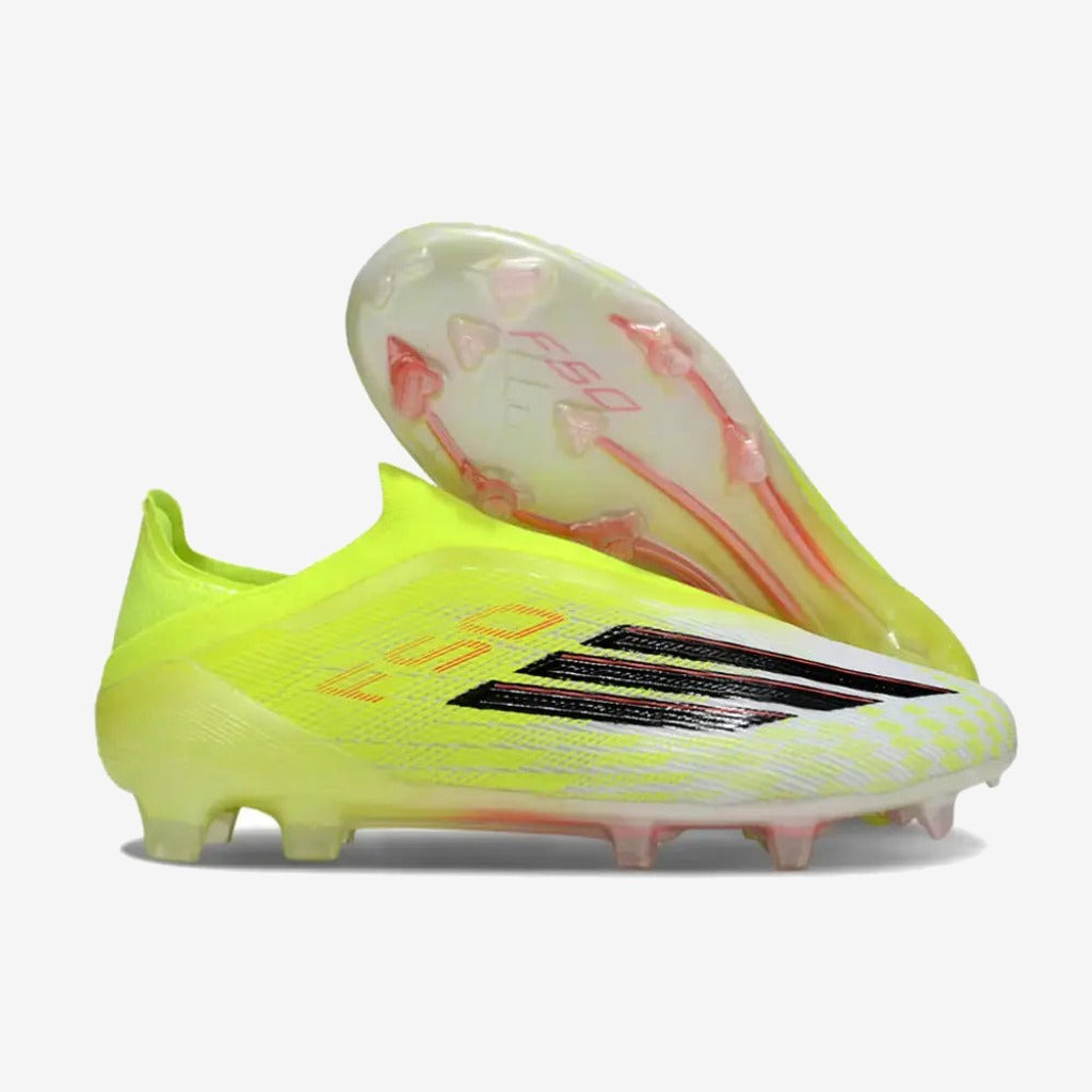 Adidas F50 Laceless Elite FG Born For Goals - Jaune/Noir/Rouge